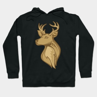 Deer Head Hoodie